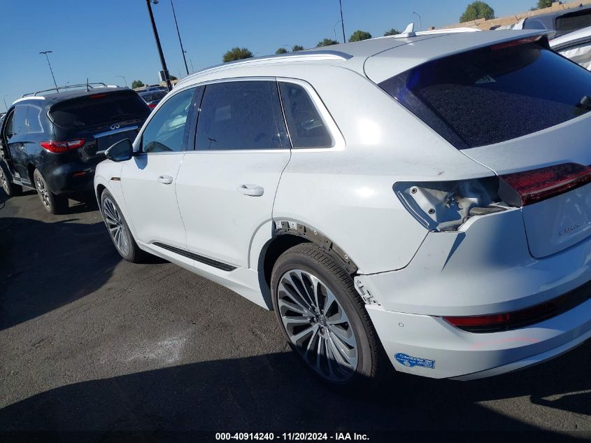 2019 Audi E-Tron Premium Plus VIN: WA1VABGE0KB024140 Lot: 40914240