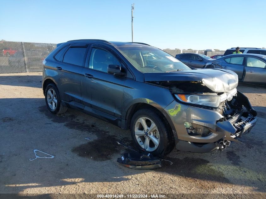 2017 Ford Edge Se VIN: 2FMPK3G95HBB04200 Lot: 40914249