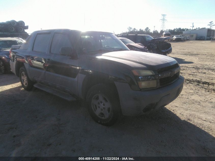 2002 Chevrolet Avalanche 1500 VIN: 3GNEC13T32G351063 Lot: 40914255