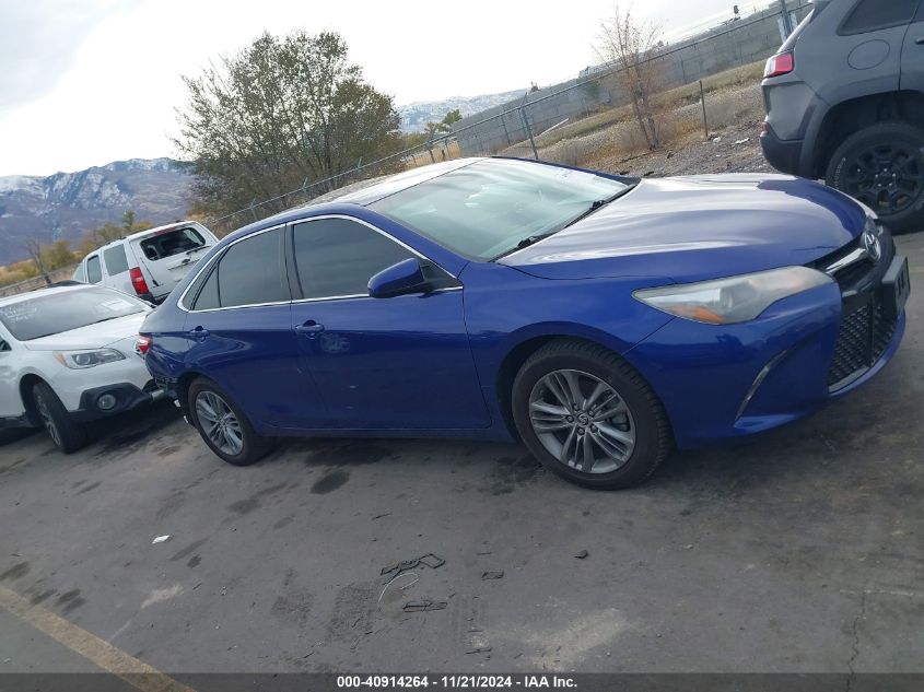 2015 Toyota Camry Se VIN: 4T1BF1FK2FU963534 Lot: 40914264