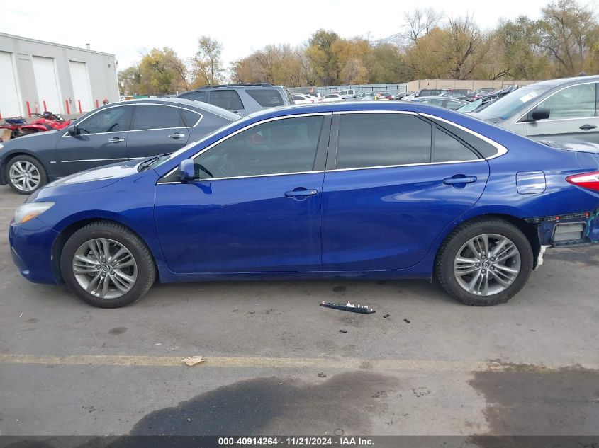 2015 Toyota Camry Se VIN: 4T1BF1FK2FU963534 Lot: 40914264