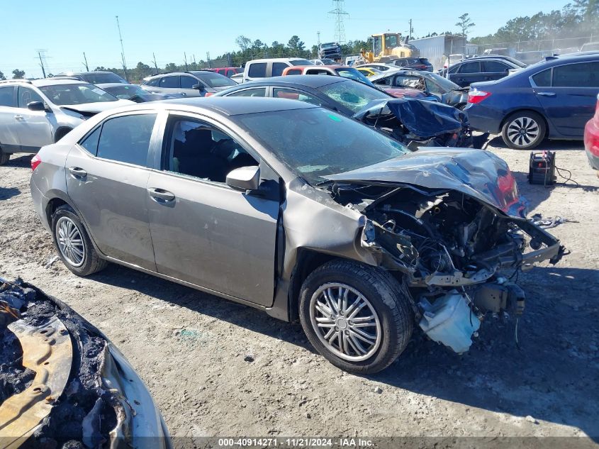 2019 Toyota Corolla Le VIN: 2T1BURHE1KC225697 Lot: 40914271