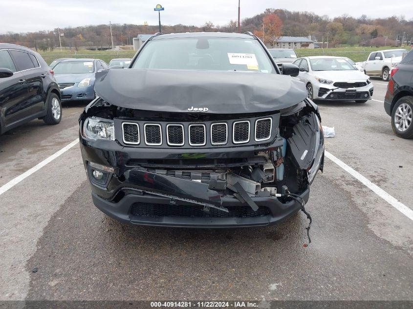 2018 Jeep Compass Latitude 4X4 VIN: 3C4NJDBBXJT349793 Lot: 40914281