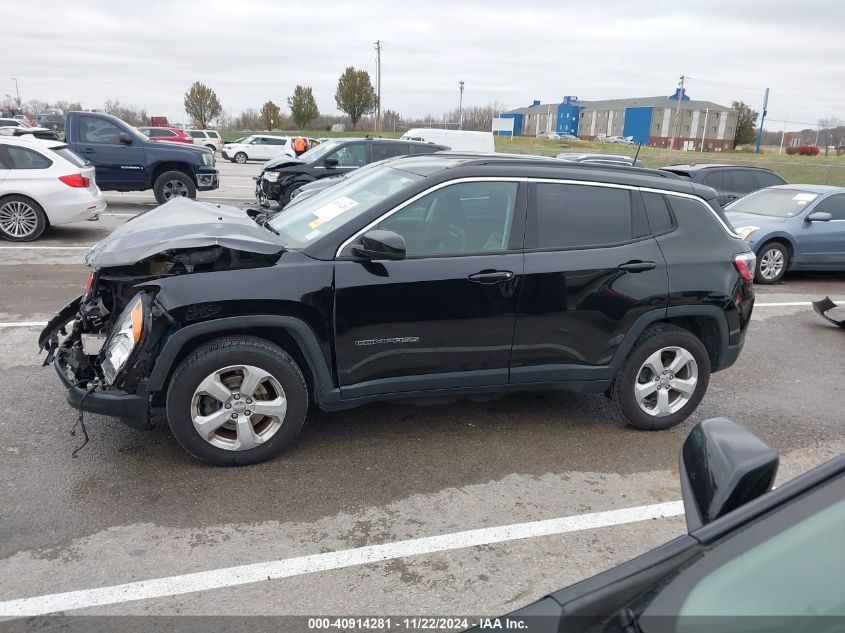 2018 Jeep Compass Latitude 4X4 VIN: 3C4NJDBBXJT349793 Lot: 40914281