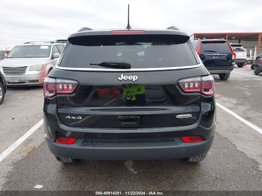 2018 Jeep Compass Latitude 4X4 VIN: 3C4NJDBBXJT349793 Lot: 40914281