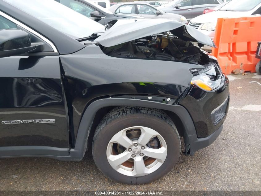 2018 Jeep Compass Latitude 4X4 VIN: 3C4NJDBBXJT349793 Lot: 40914281