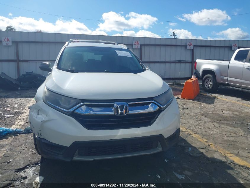 2017 Honda Cr-V Lx VIN: 5J6RW5H34HL005563 Lot: 40914292