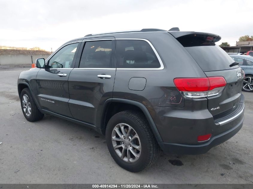 2015 Jeep Grand Cherokee Limited VIN: 1C4RJFBG3FC166568 Lot: 40914294