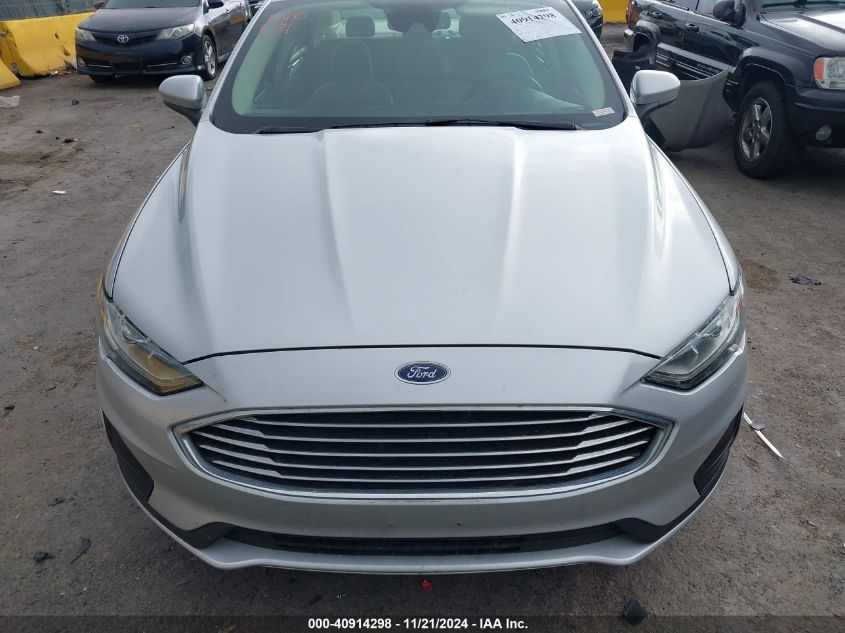 2019 Ford Fusion Hybrid Se VIN: 3FA6P0LU4KR206340 Lot: 40914298