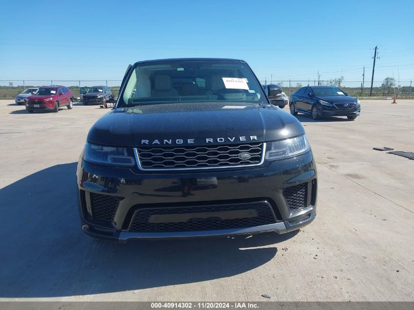 2020 Land Rover Range Rover Sport Hse Mhev VIN: SALWR2SU3LA885474 Lot: 40914302