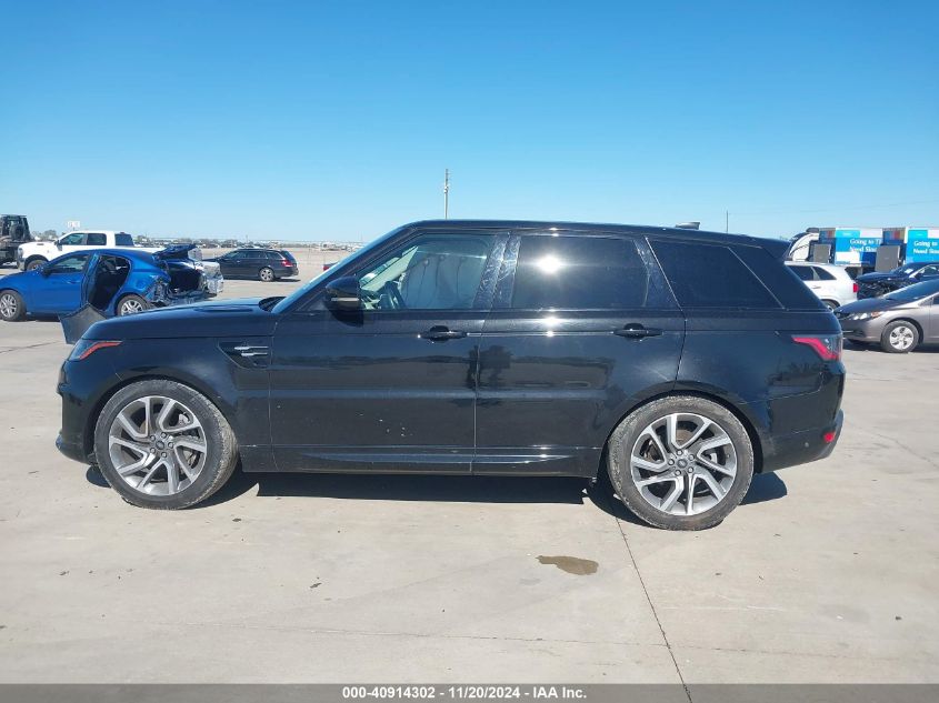 2020 Land Rover Range Rover Sport Hse Mhev VIN: SALWR2SU3LA885474 Lot: 40914302