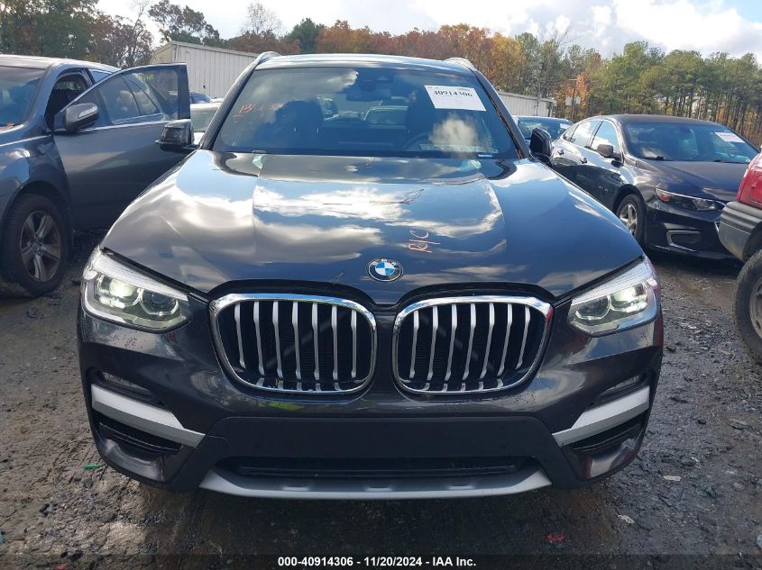 2020 BMW X3 Sdrive30I VIN: 5UXTY3C0XLLU72629 Lot: 40914306