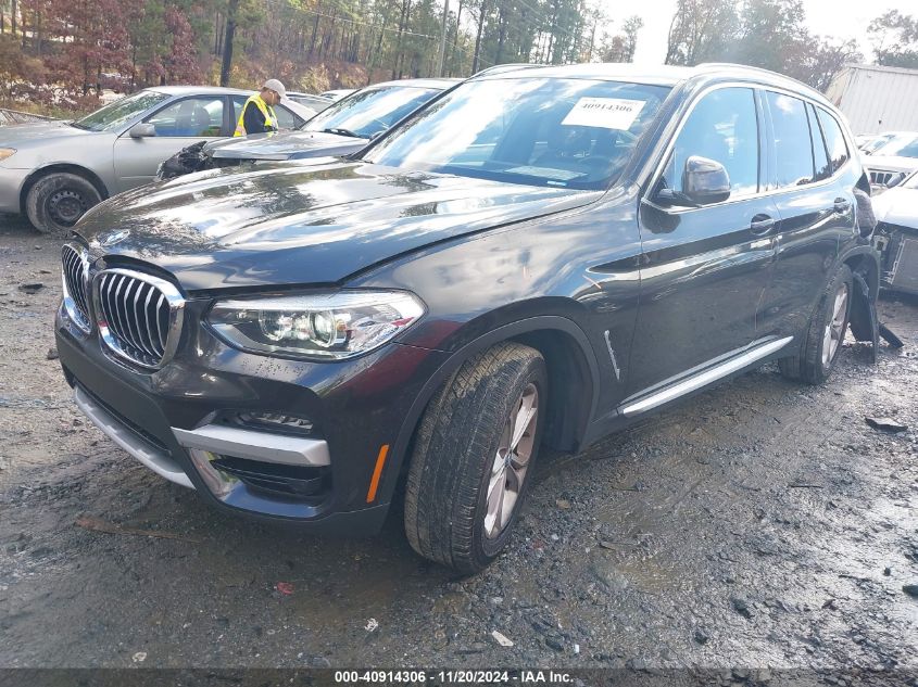 2020 BMW X3 Sdrive30I VIN: 5UXTY3C0XLLU72629 Lot: 40914306