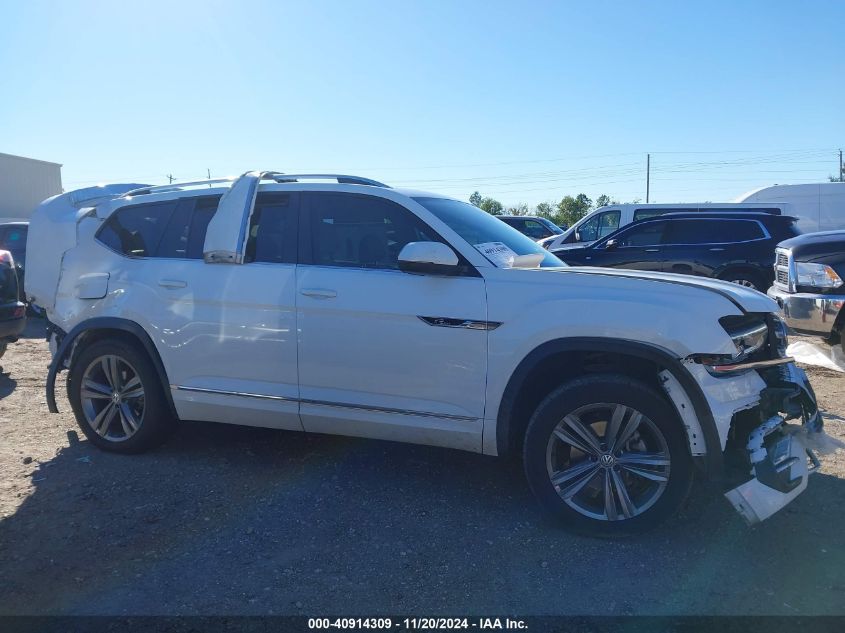 2019 Volkswagen Atlas 3.6L V6 Se W/Technology R-Line VIN: 1V2YR2CA0KC587969 Lot: 40914309