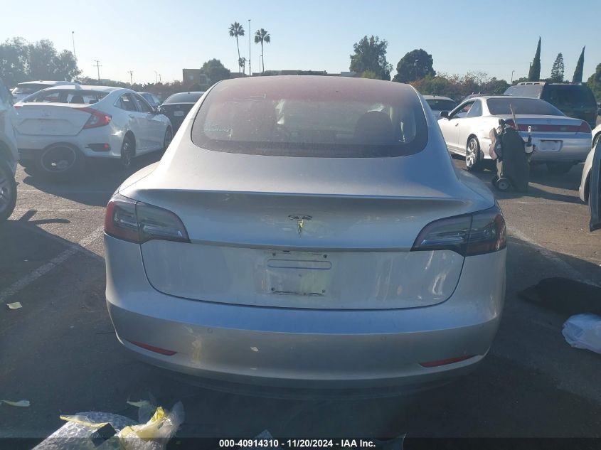 2018 Tesla Model 3 Long Range/Mid Range VIN: 5YJ3E1EA8JF022031 Lot: 40914310