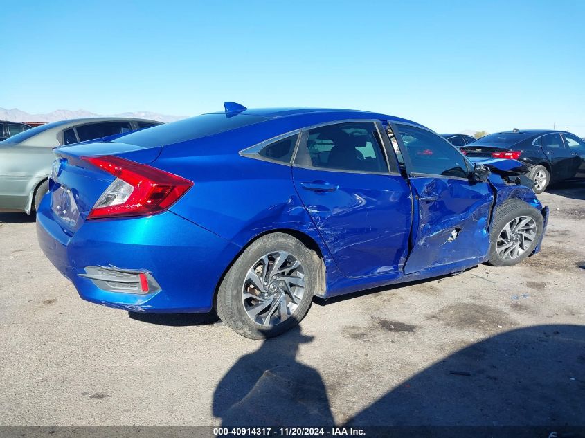 2018 Honda Civic Ex VIN: 2HGFC2F73JH552740 Lot: 40914317