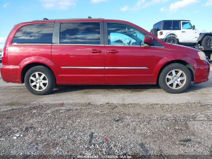 2013 Chrysler Town & Country Touring VIN: 2C4RC1BG6DR656827 Lot: 40914349