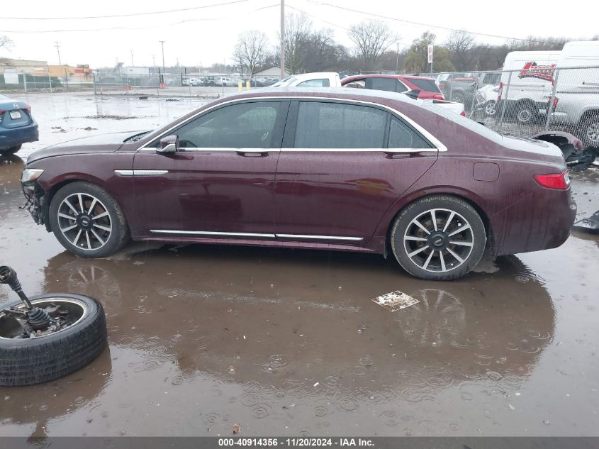 2018 Lincoln Continental Reserve VIN: 1LN6L9NC3J5600567 Lot: 40914356