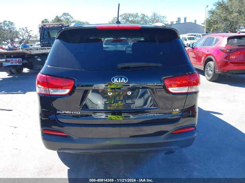 2017 Kia Sorento 3.3L Lx VIN: 5XYPGDA54HG188457 Lot: 40914359