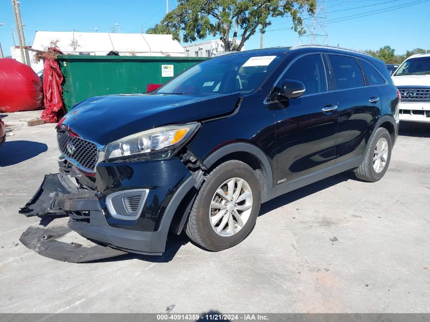 VIN 5XYPGDA54HG188457 2017 KIA SORENTO no.2