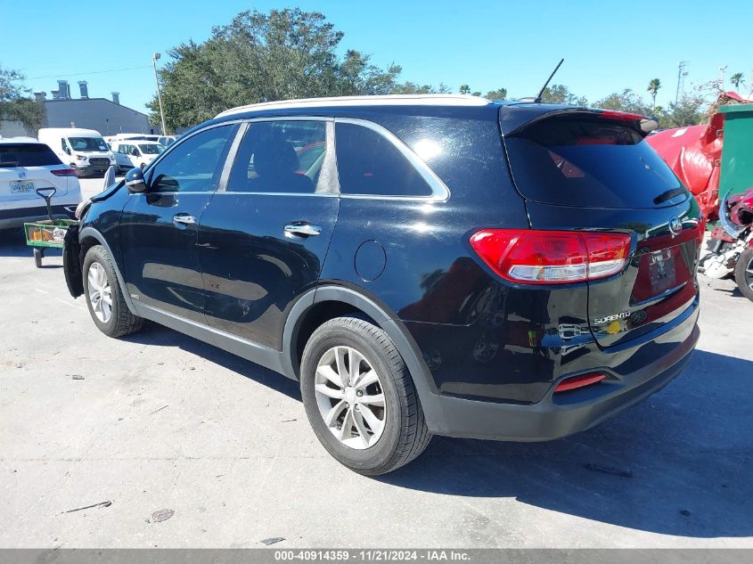 VIN 5XYPGDA54HG188457 2017 KIA SORENTO no.3