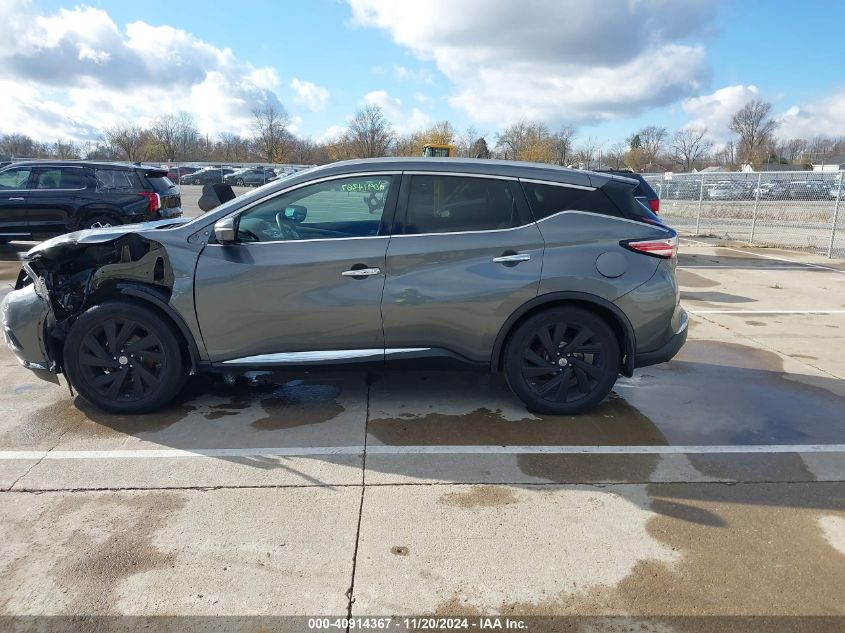 2015 Nissan Murano Platinum VIN: 5N1AZ2MHXFN258457 Lot: 40914367