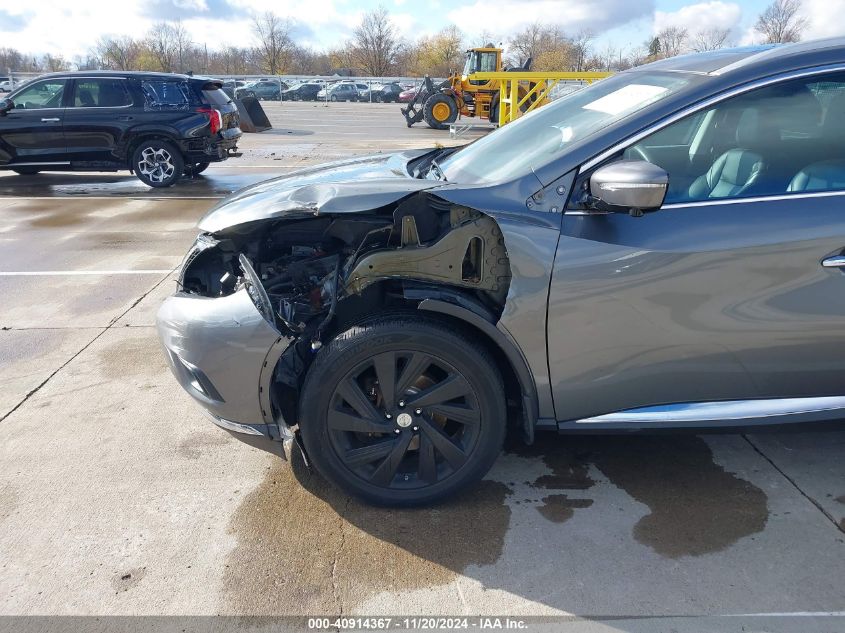 2015 Nissan Murano Platinum VIN: 5N1AZ2MHXFN258457 Lot: 40914367