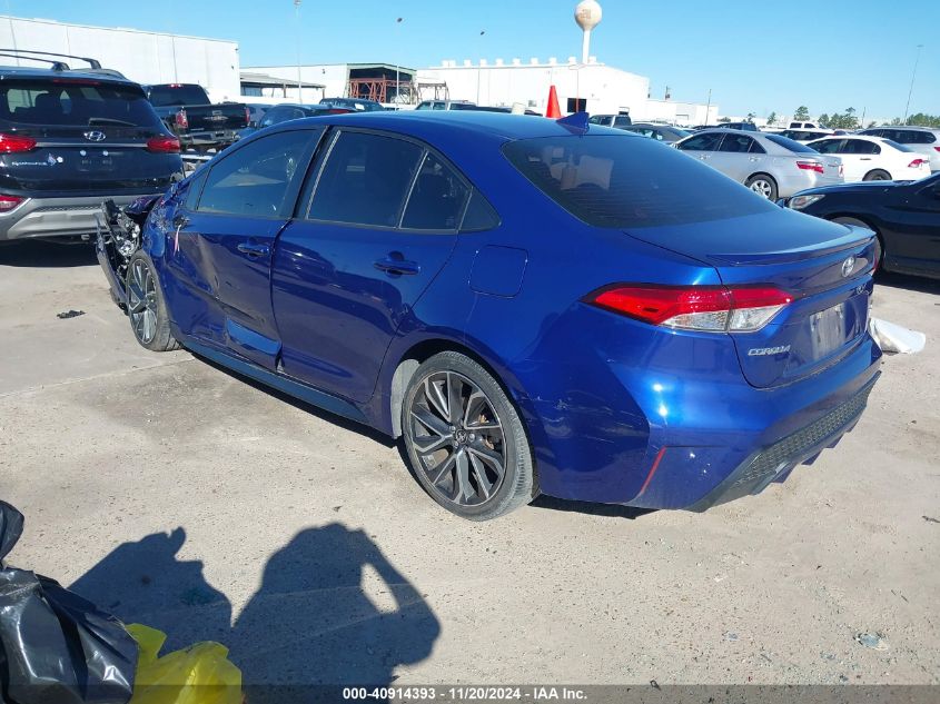 2020 Toyota Corolla Se VIN: JTDS4RCE9LJ033781 Lot: 40914393