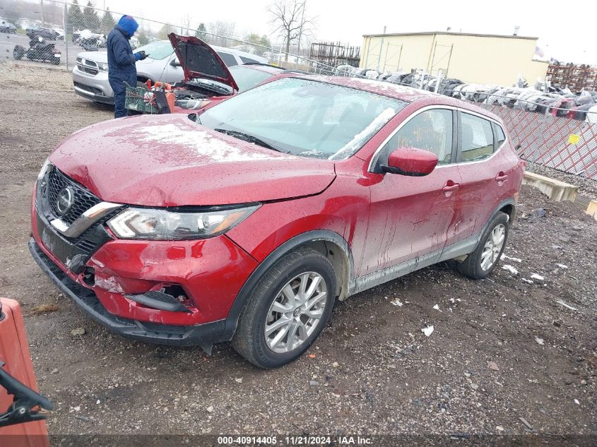 2021 Nissan Rogue Sport S Awd Xtronic Cvt VIN: JN1BJ1AW8MW422764 Lot: 40914405