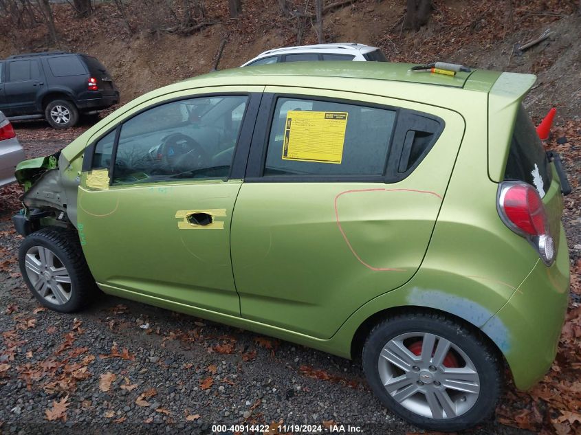 2013 Chevrolet Spark Ls Auto VIN: KL8CB6S92DC565336 Lot: 40914422