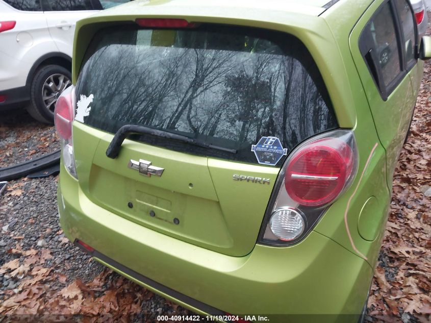 2013 Chevrolet Spark Ls Auto VIN: KL8CB6S92DC565336 Lot: 40914422