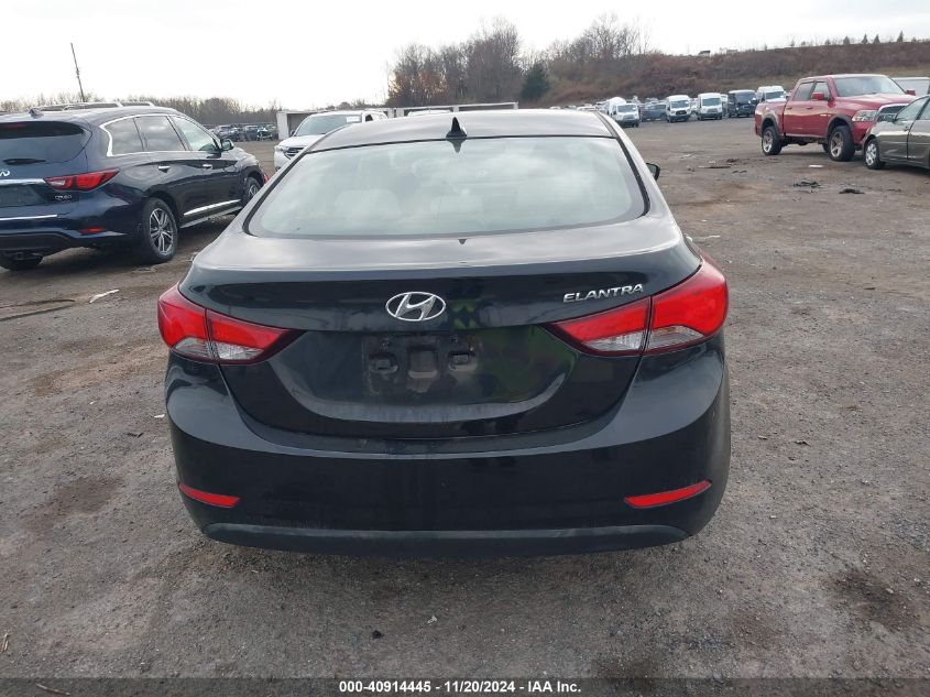 2014 Hyundai Elantra Se VIN: KMHDH4AE0EU074560 Lot: 40914445