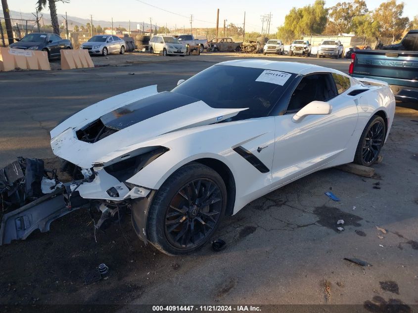 2017 Chevrolet Corvette Stingray VIN: 1G1YB2D74H5114798 Lot: 40914447