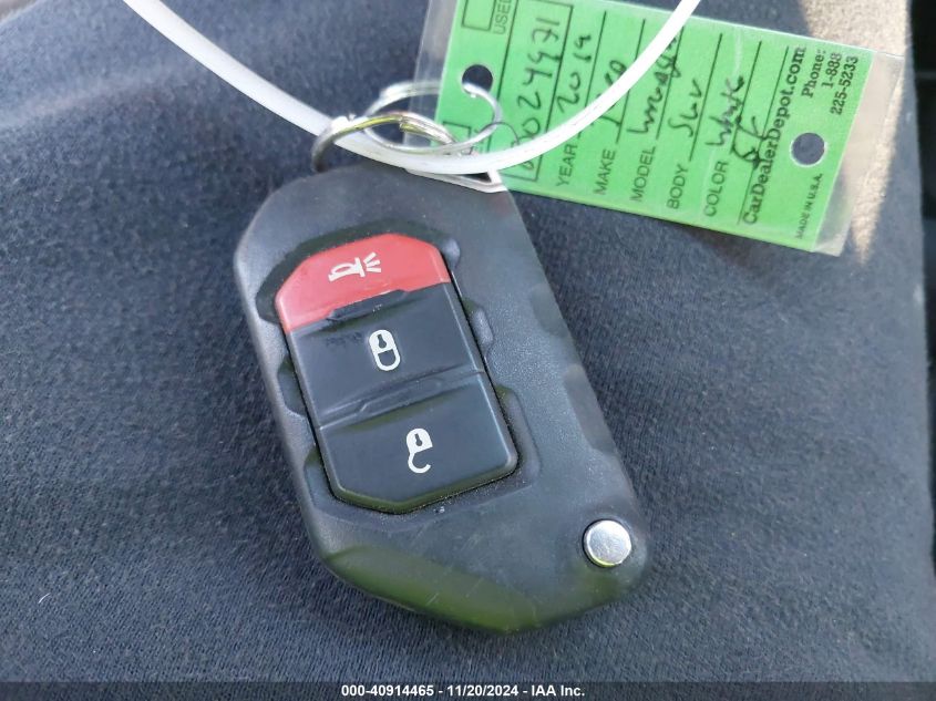 2019 Jeep Wrangler Rubicon 4X4 VIN: 1C4HJXCG7KW650929 Lot: 40914465