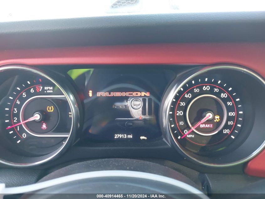 2019 Jeep Wrangler Rubicon 4X4 VIN: 1C4HJXCG7KW650929 Lot: 40914465