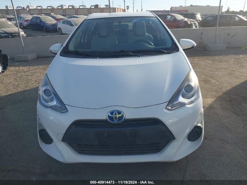 2015 Toyota Prius C One VIN: JTDKDTB32F1110427 Lot: 40914473