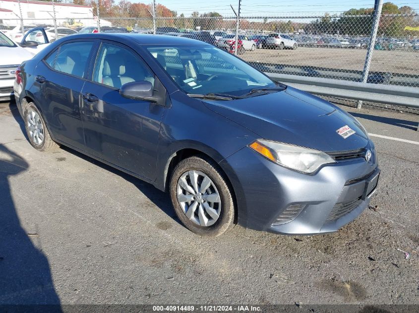 2015 TOYOTA COROLLA LE - 5YFBURHE3FP341280