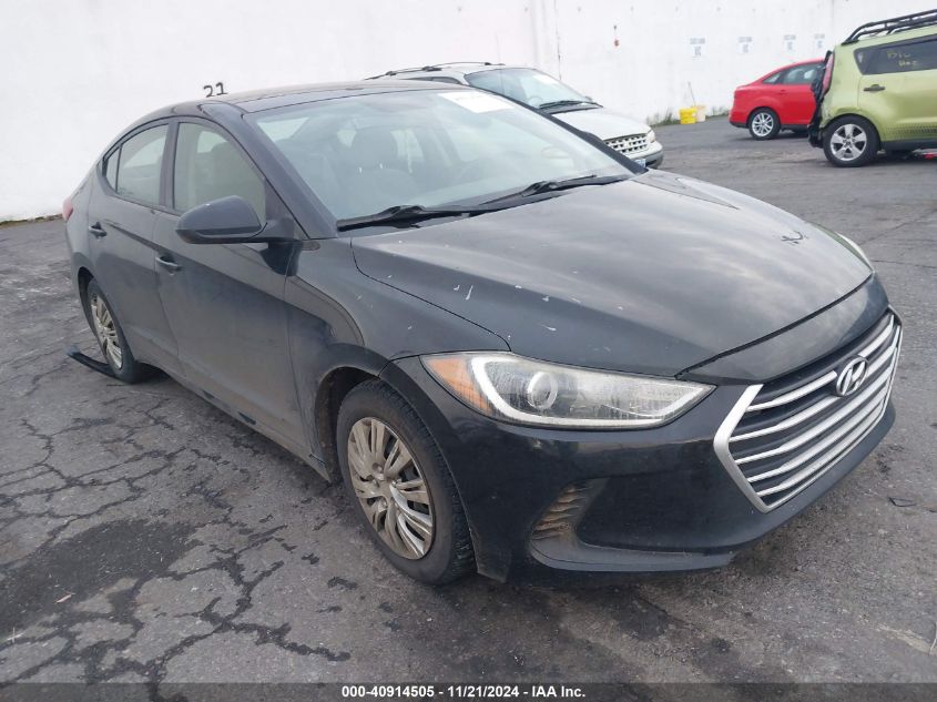 2017 Hyundai Elantra Se VIN: KMHD74LF5HU084689 Lot: 40914505