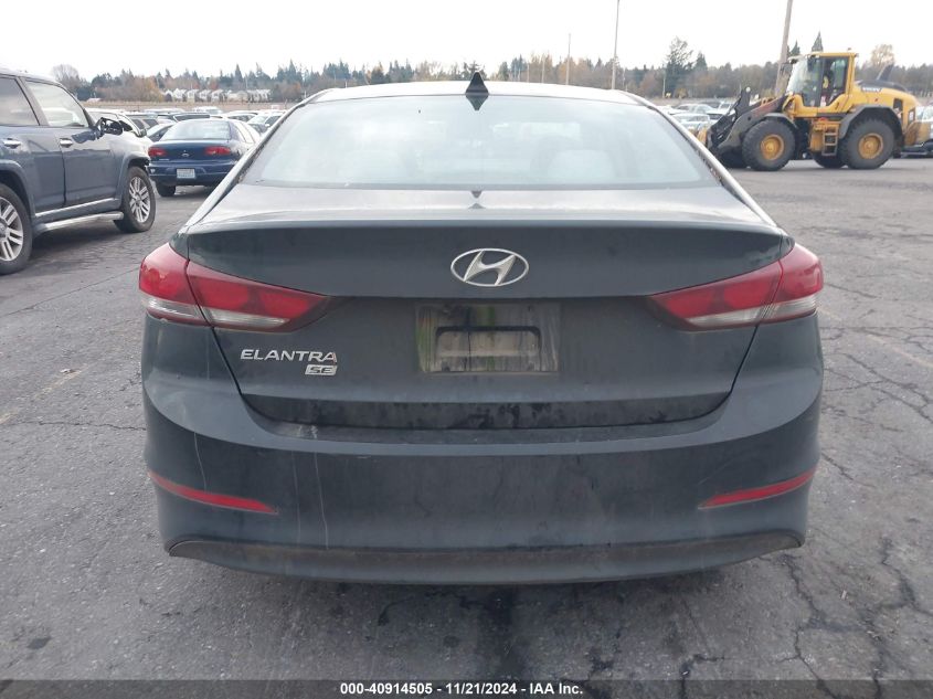 2017 Hyundai Elantra Se VIN: KMHD74LF5HU084689 Lot: 40914505