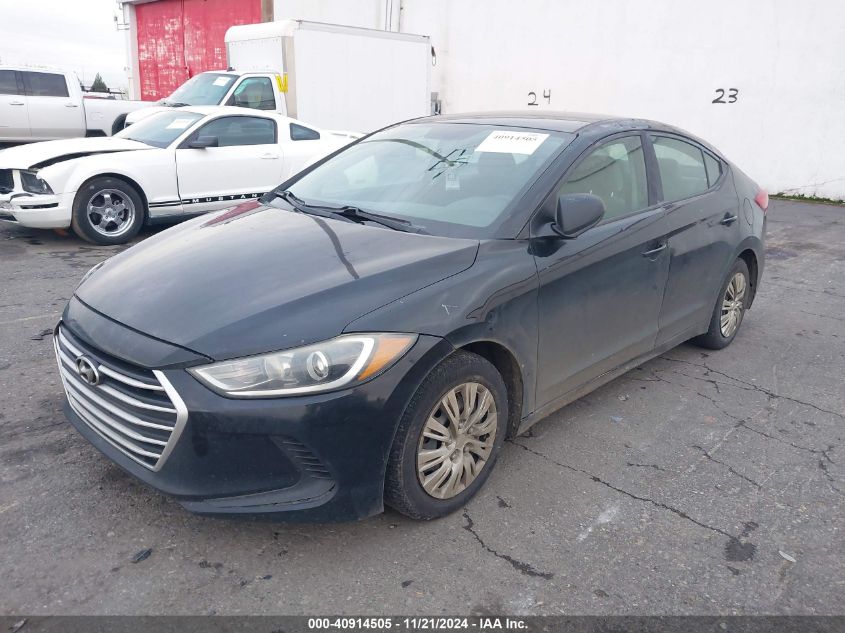 2017 Hyundai Elantra Se VIN: KMHD74LF5HU084689 Lot: 40914505