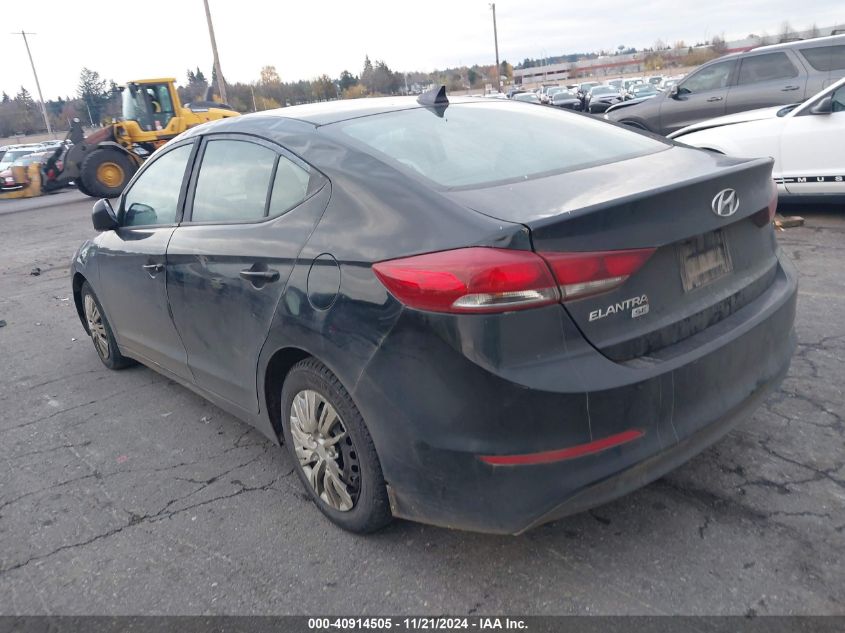 2017 Hyundai Elantra Se VIN: KMHD74LF5HU084689 Lot: 40914505