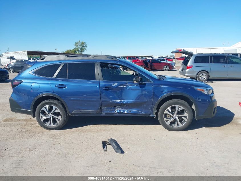 2020 Subaru Outback Limited VIN: 4S4BTANC5L3166201 Lot: 40914512