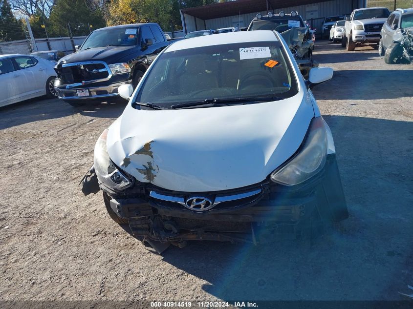 2013 Hyundai Elantra Gls VIN: 5NPDH4AE9DH372473 Lot: 40914519