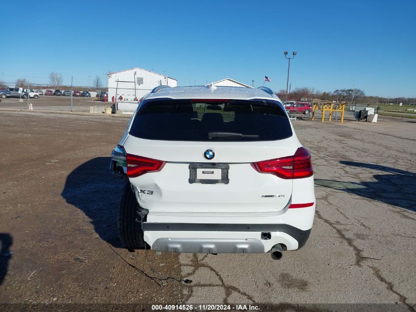 2020 BMW X3 xDrive30I VIN: 5UXTY5C02L9D03572 Lot: 40914526