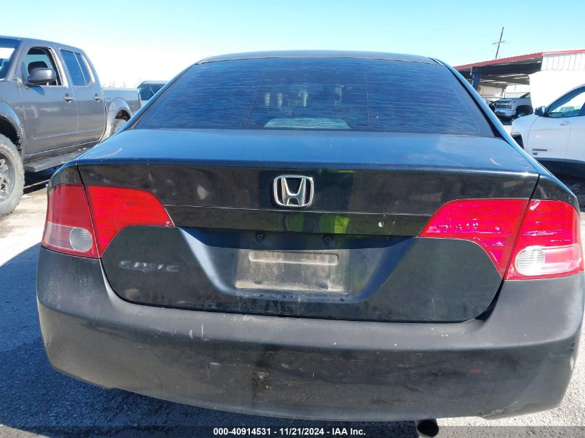 2007 Honda Civic Lx VIN: 1HGFA16587L077726 Lot: 40914531