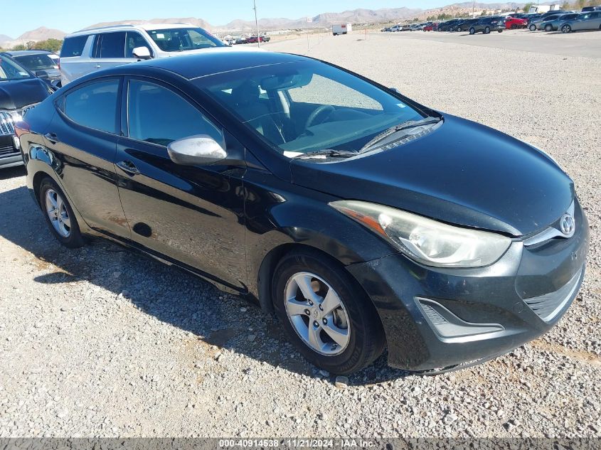 2015 HYUNDAI ELANTRA SE - KMHDH4AEXFU439554