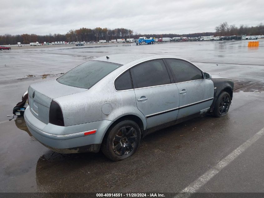 2001 Volkswagen Passat Glx VIN: WVWTH63B71E171189 Lot: 40914551