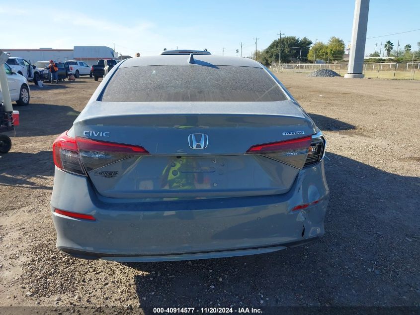 2022 Honda Civic Touring VIN: 2HGFE1F97NH311582 Lot: 40914577