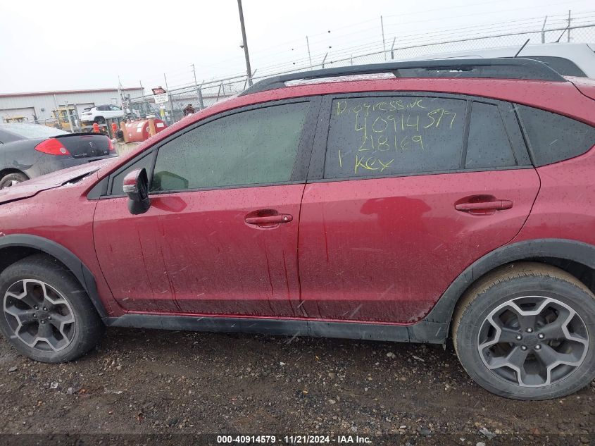 2015 Subaru Xv Crosstrek 2.0I Limited VIN: JF2GPAPC5F8218169 Lot: 40914579