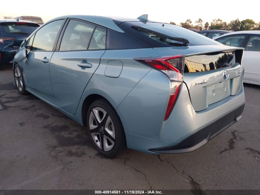 VIN JTDKARFU7H3033477 2017 Toyota Prius, Three Touring no.3